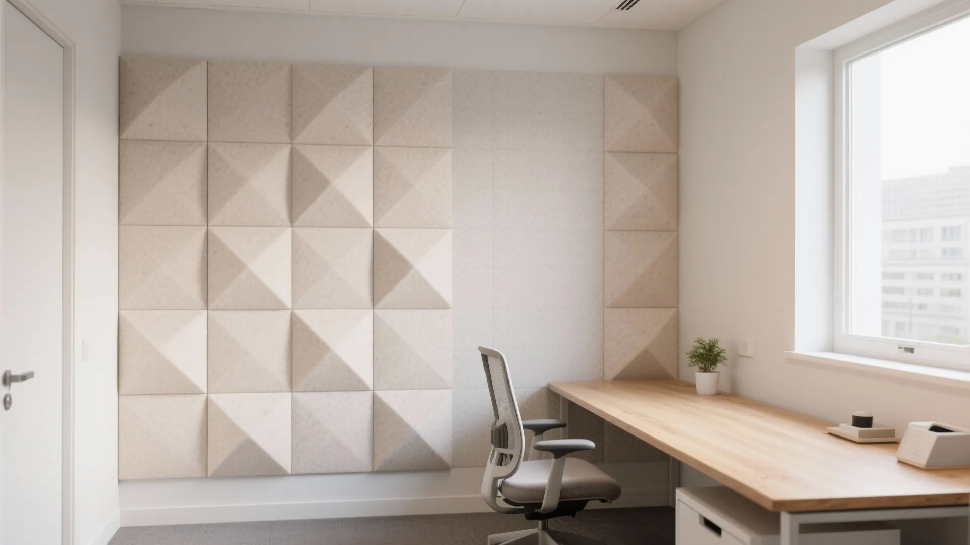 9. Acoustic Panels with Style