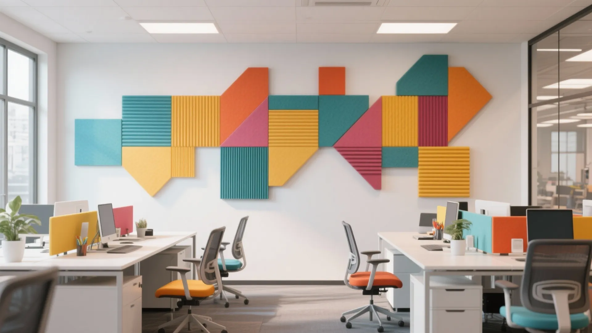 6. Acoustic Panels as Art