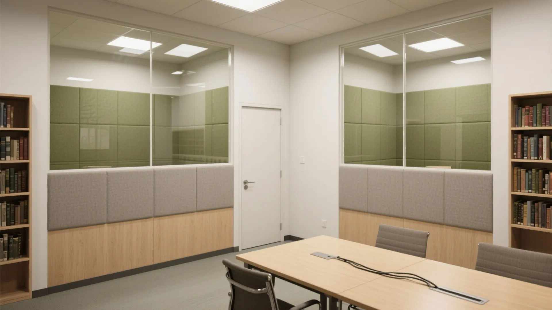 Acoustic Zoning with Hybrid Partitions