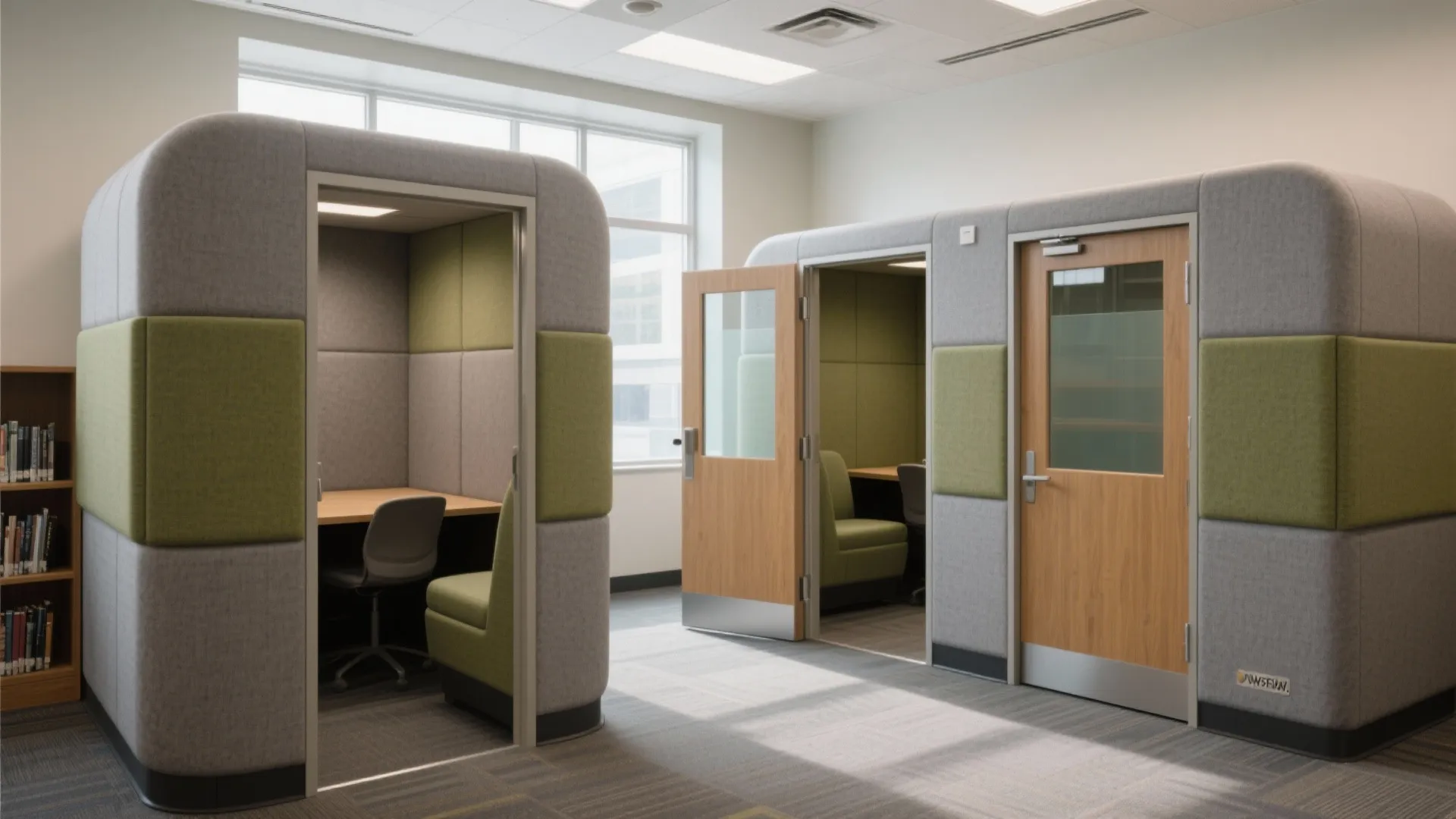 [Section: 灵感列表] Acoustic-First Study Pods