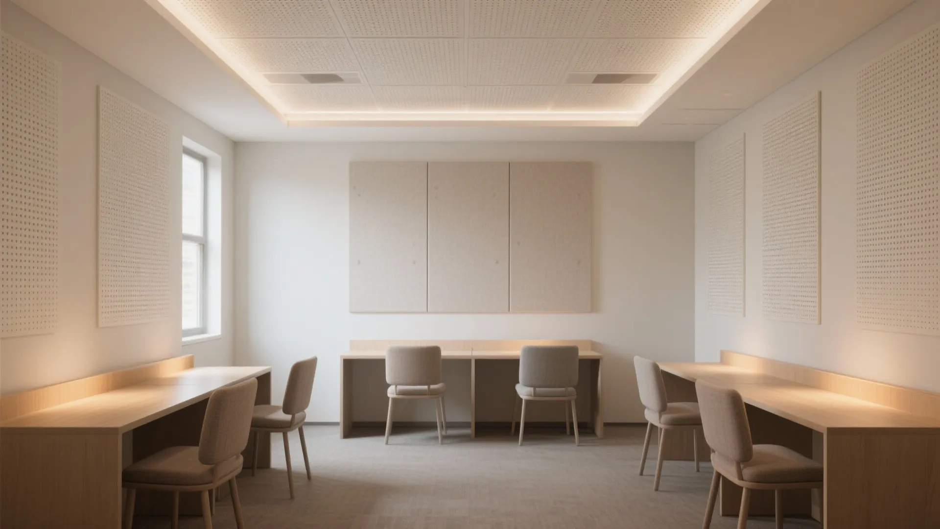 Acoustic-Friendly POP Ceiling Panels