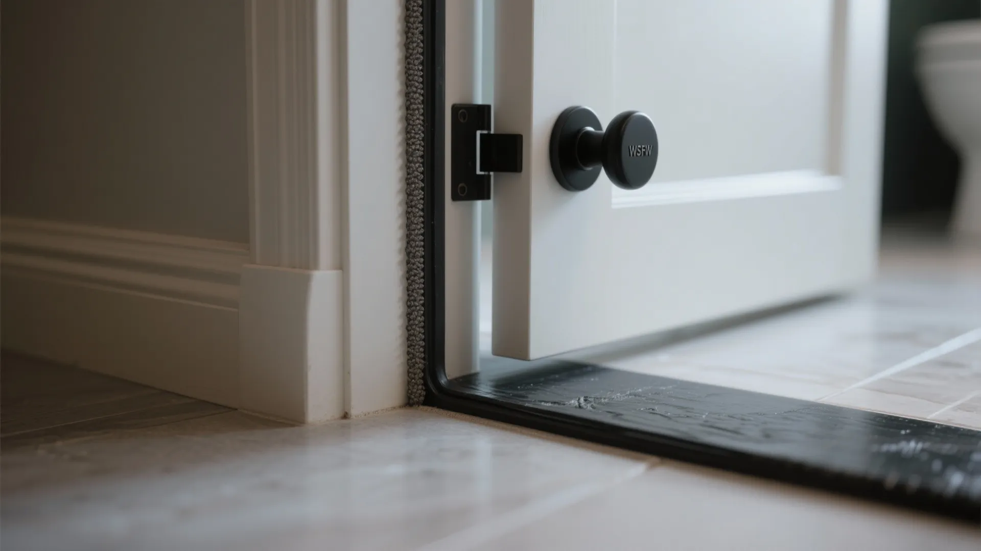 Solid-Core Swing Door with Acoustic Seals