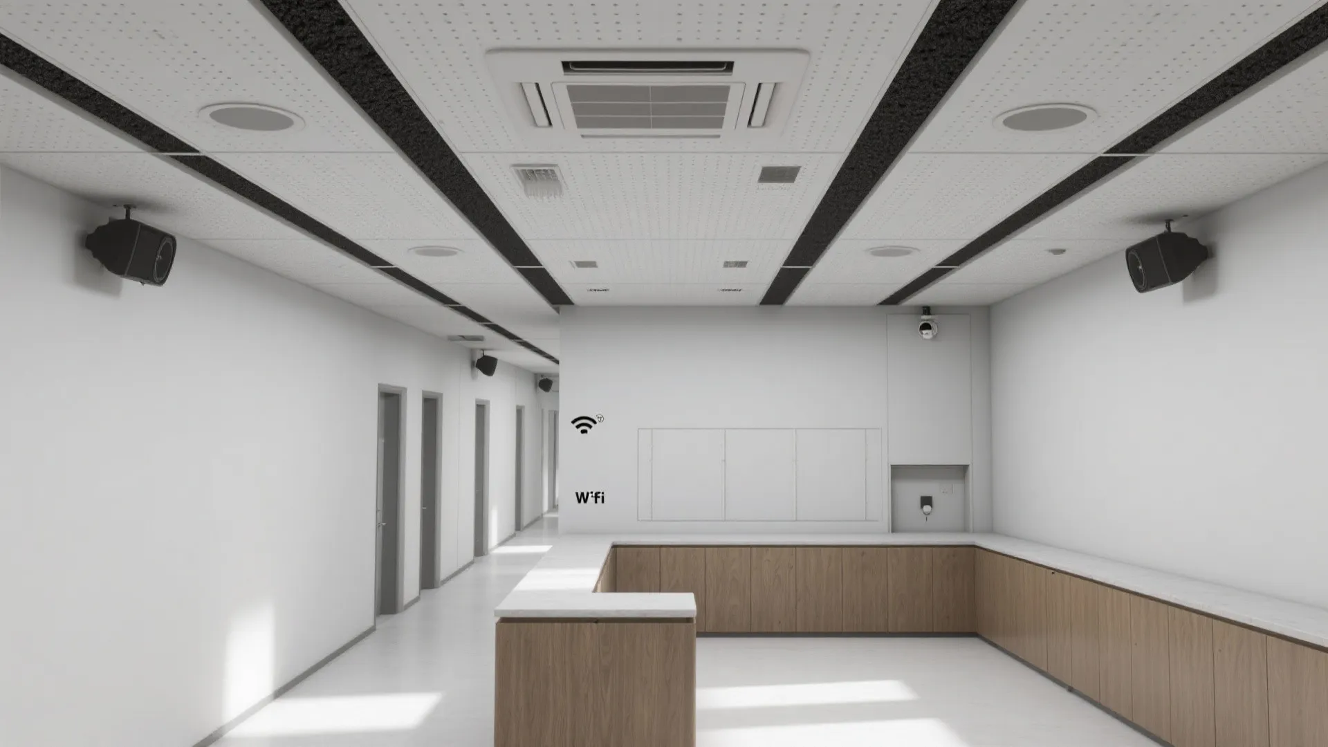 Acoustic Panels and Hidden Services Integration