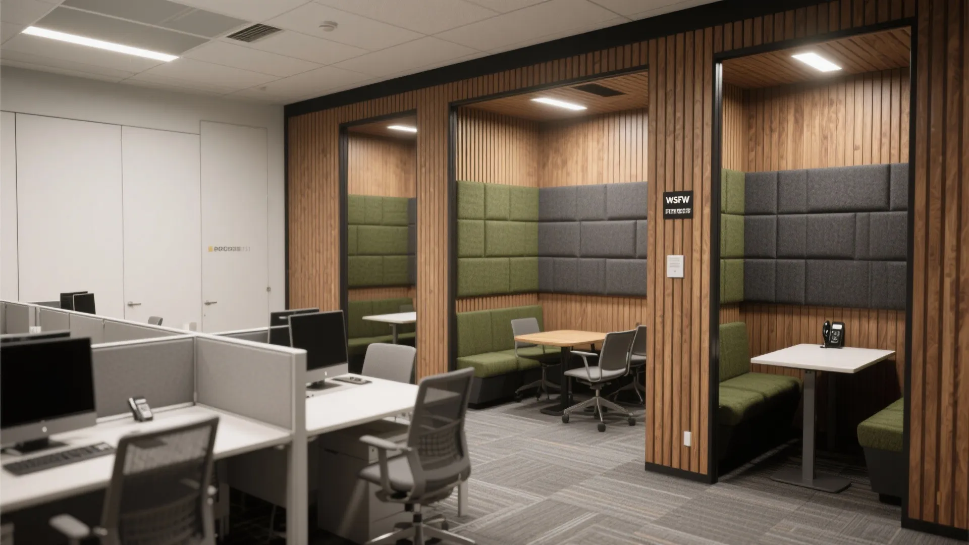 Acoustic Slat Walls and Soft Panels for Quieter Deals