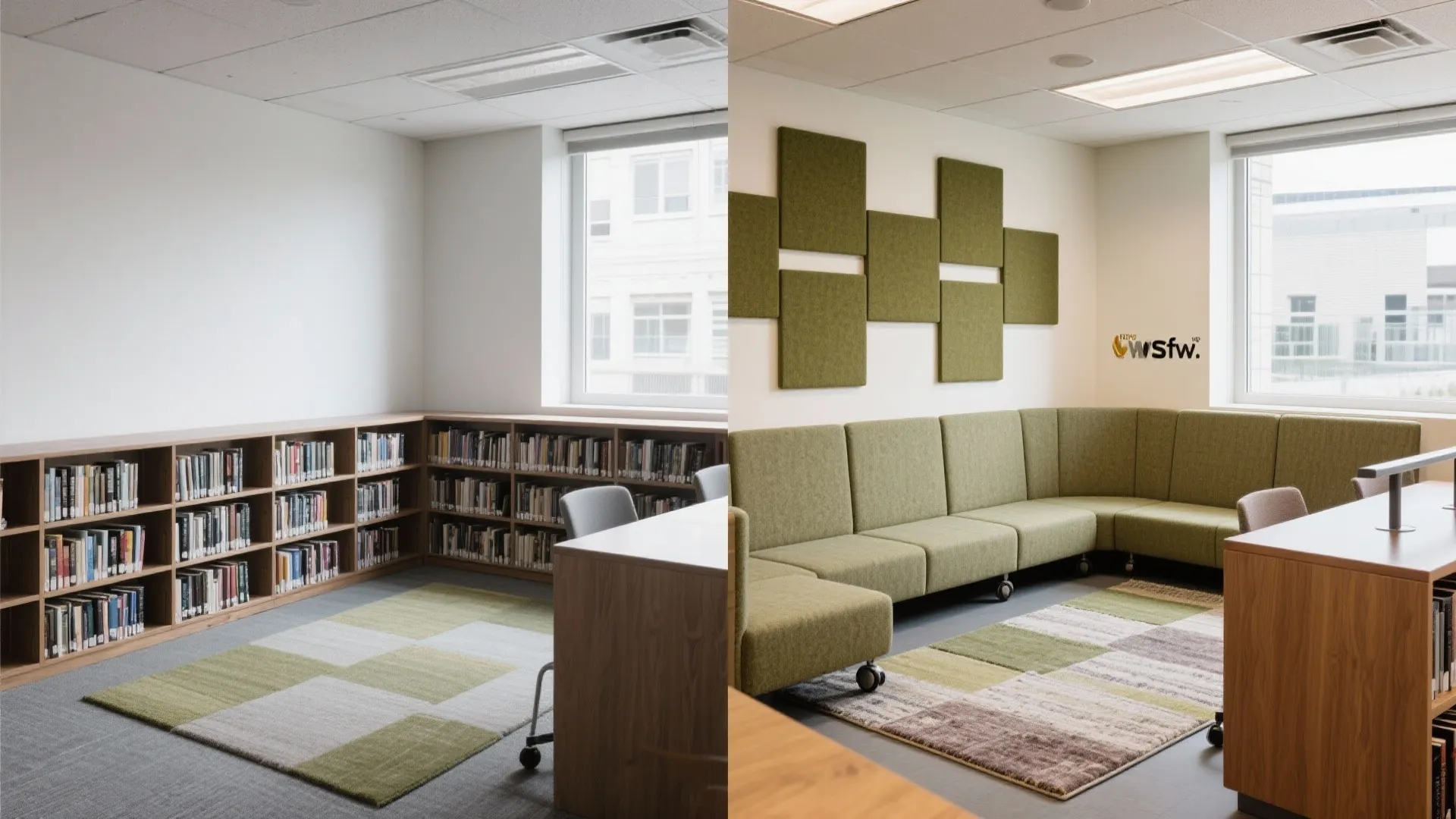 Acoustic zoning with soft boundaries