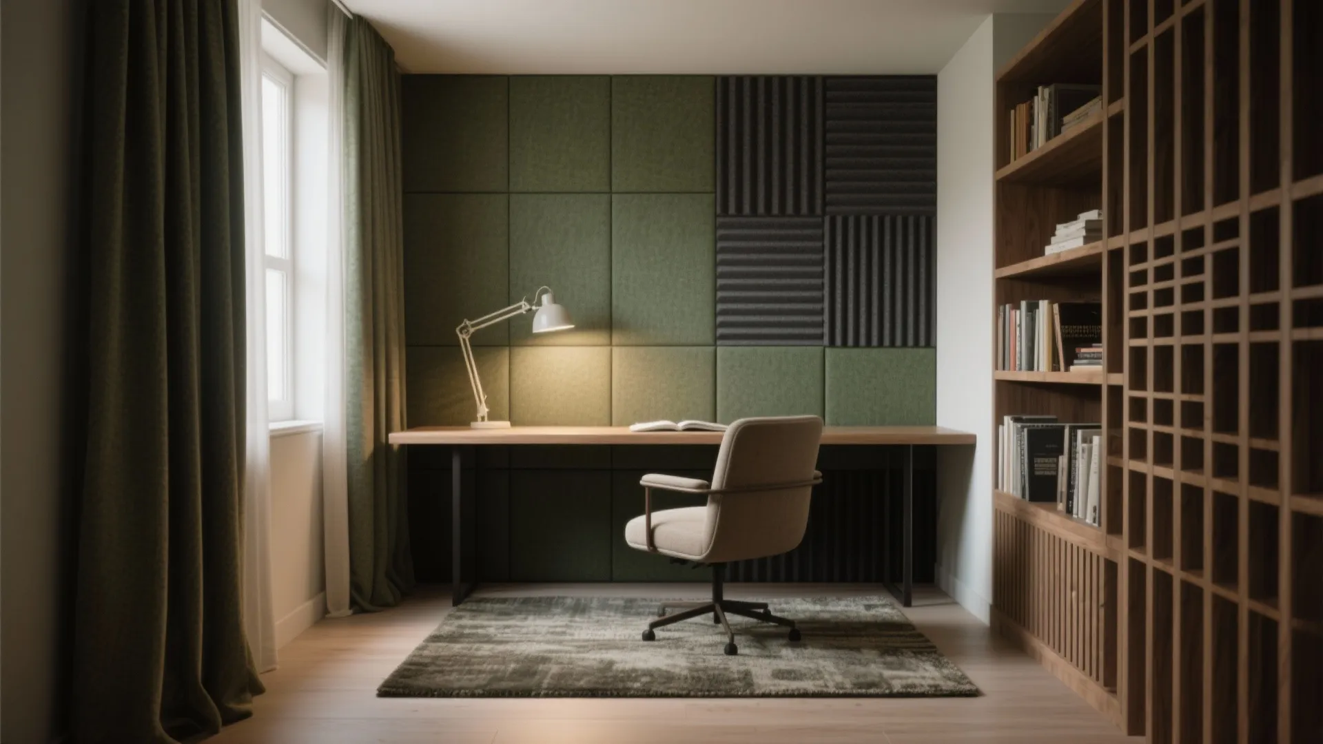 Acoustic Layers and Soft Textures to Silence Distractions