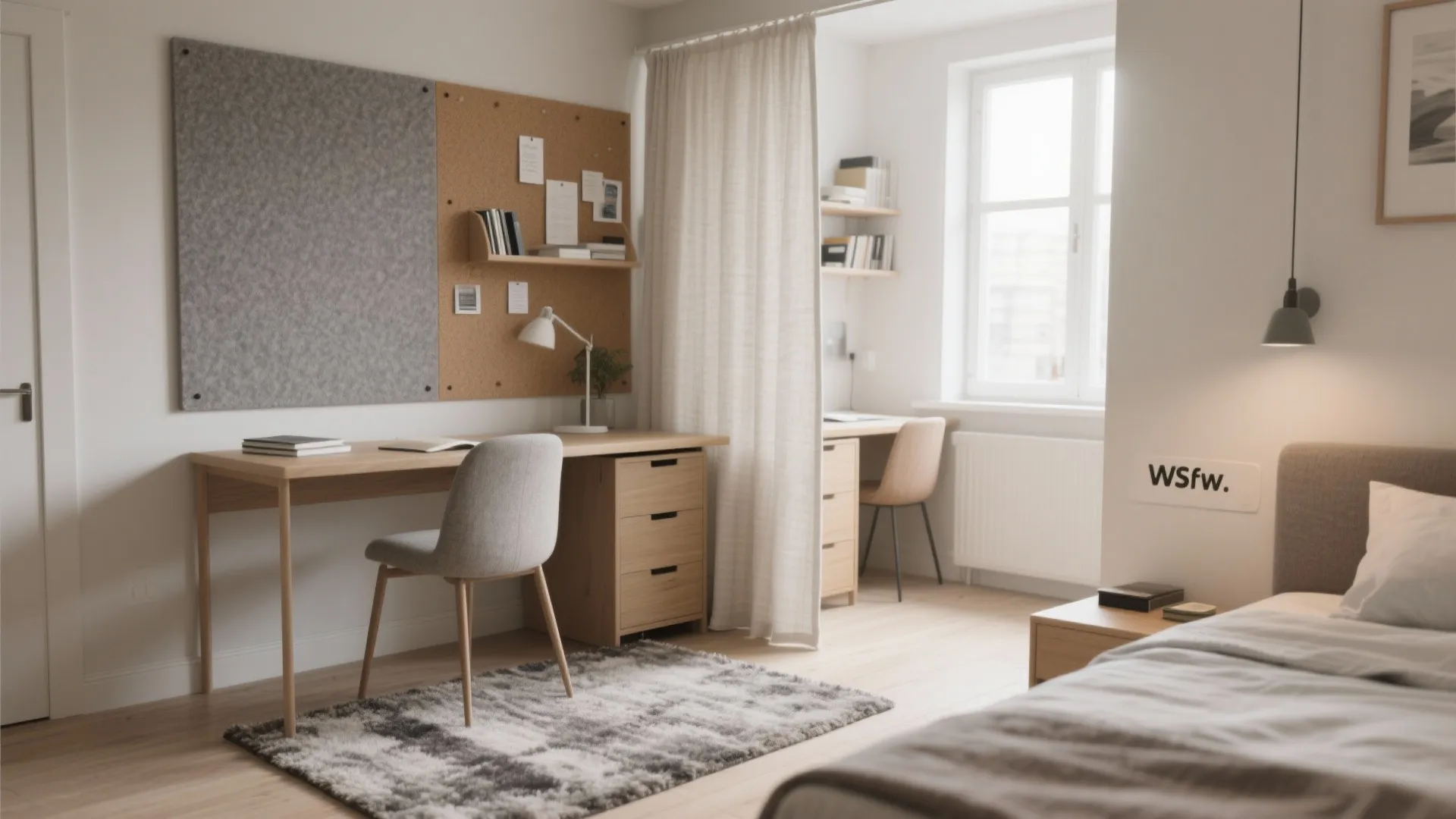 Acoustic zoning without construction