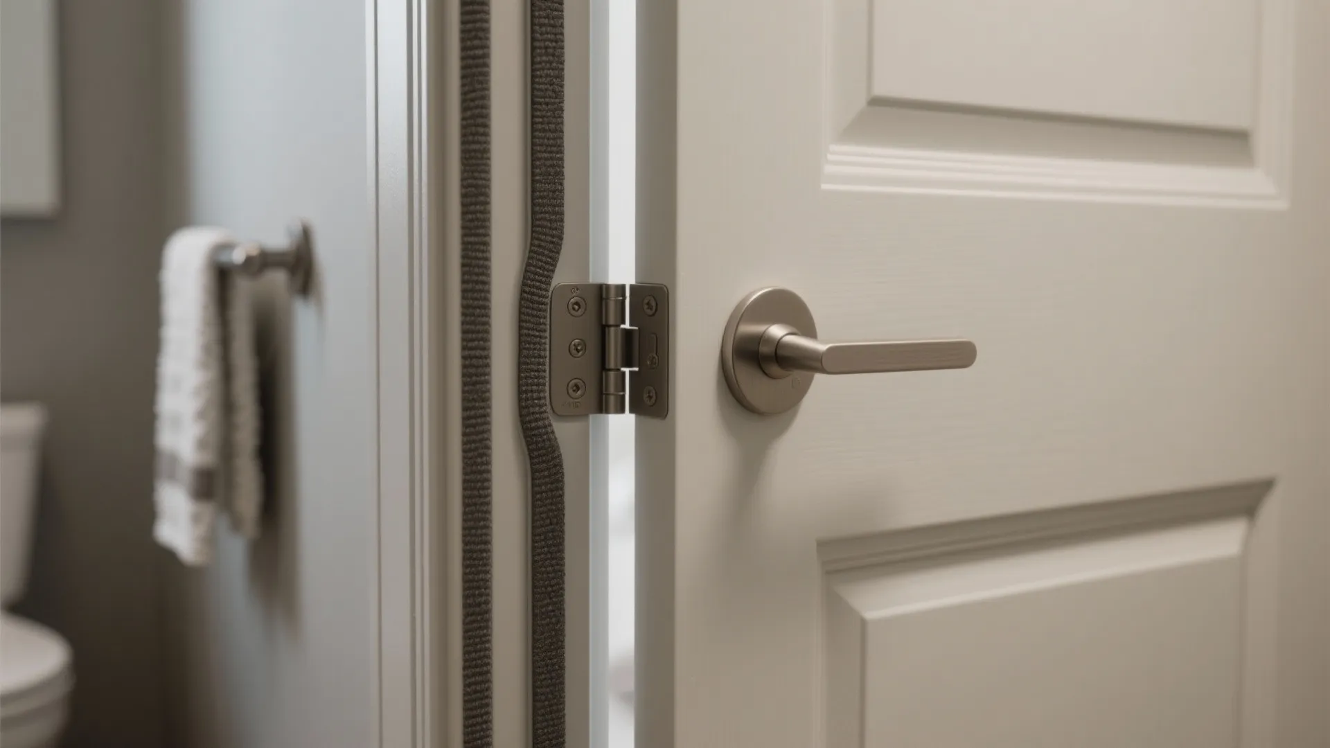 Solid-Core Swing Door With Acoustic Seals