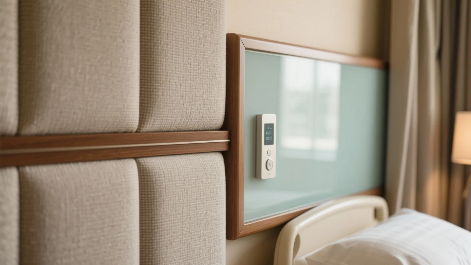 Acoustic serenity and subtle care tech