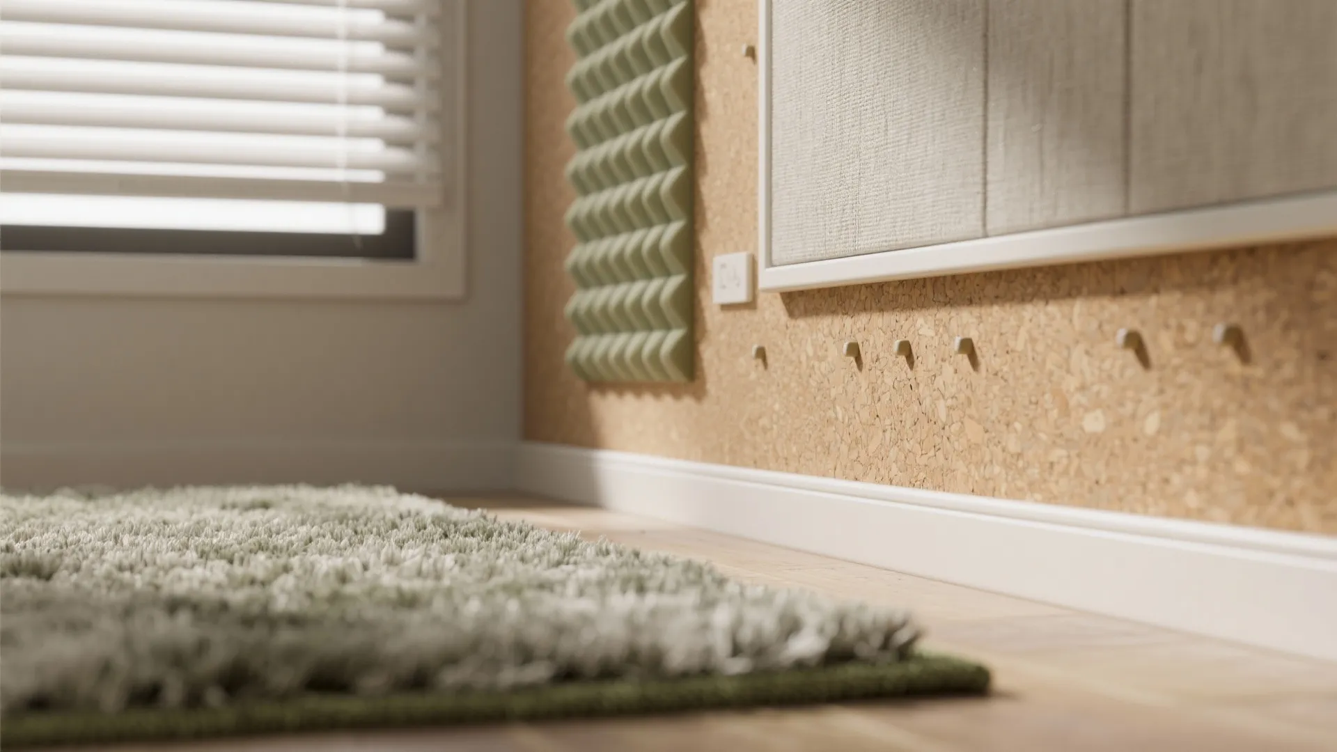 3) Acoustic calm: soft finishes, smarter zoning