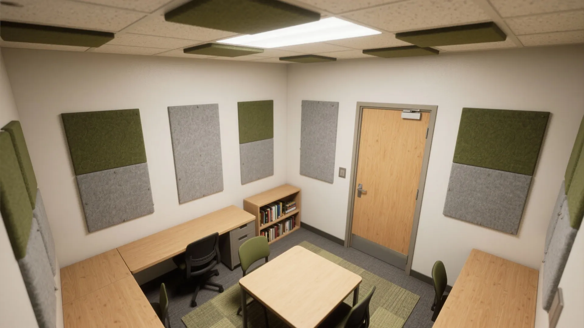 Acoustic-first micro rooms