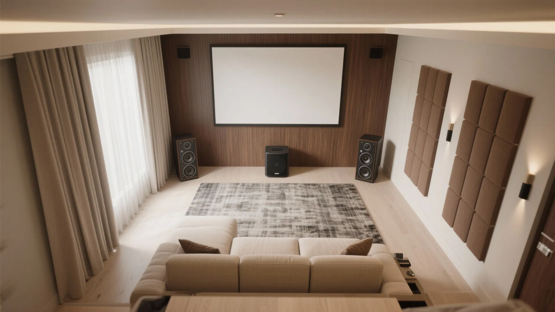 Acoustic-First Layout That Sets the Mood