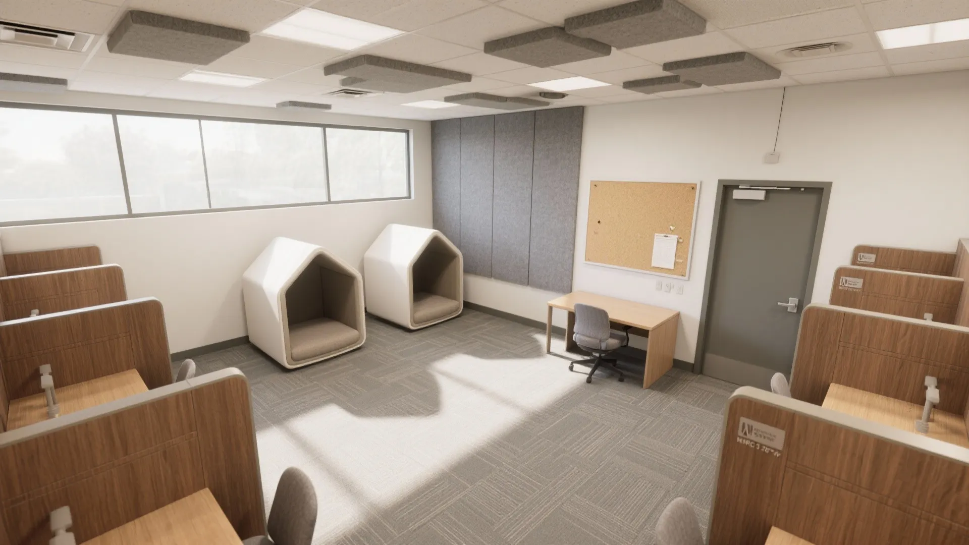 Acoustic-first micro-zones