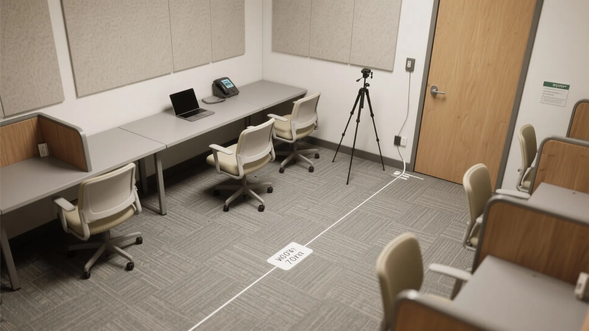 Acoustic zoning for hybrid calls