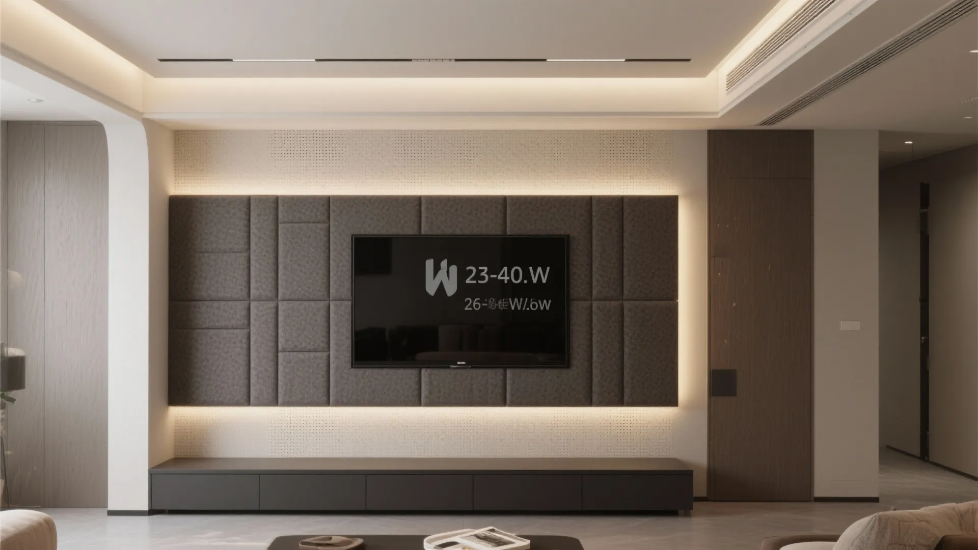 Acoustic POP Panels for TV Walls