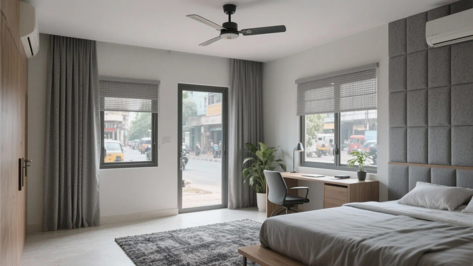 Acoustic comfort and cross-ventilation zoning