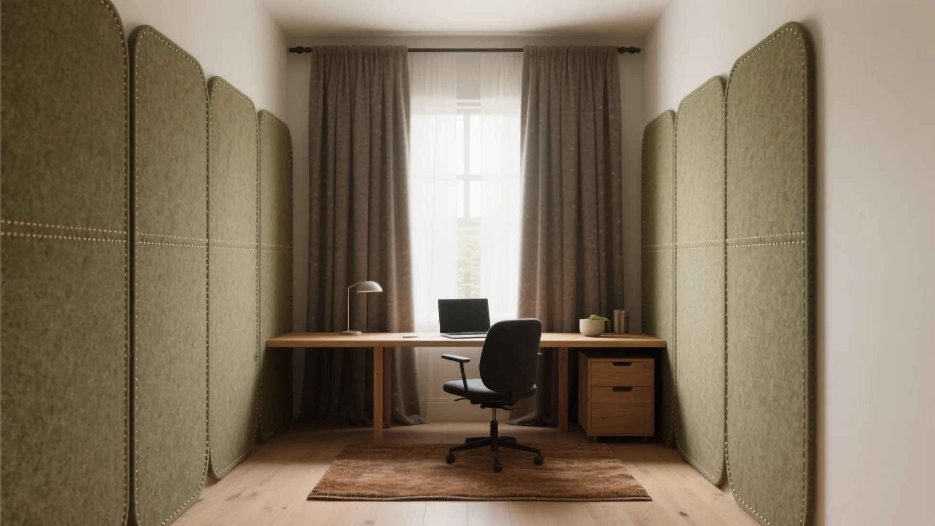 Acoustic Flex Partitions for Work-From-Home Focus