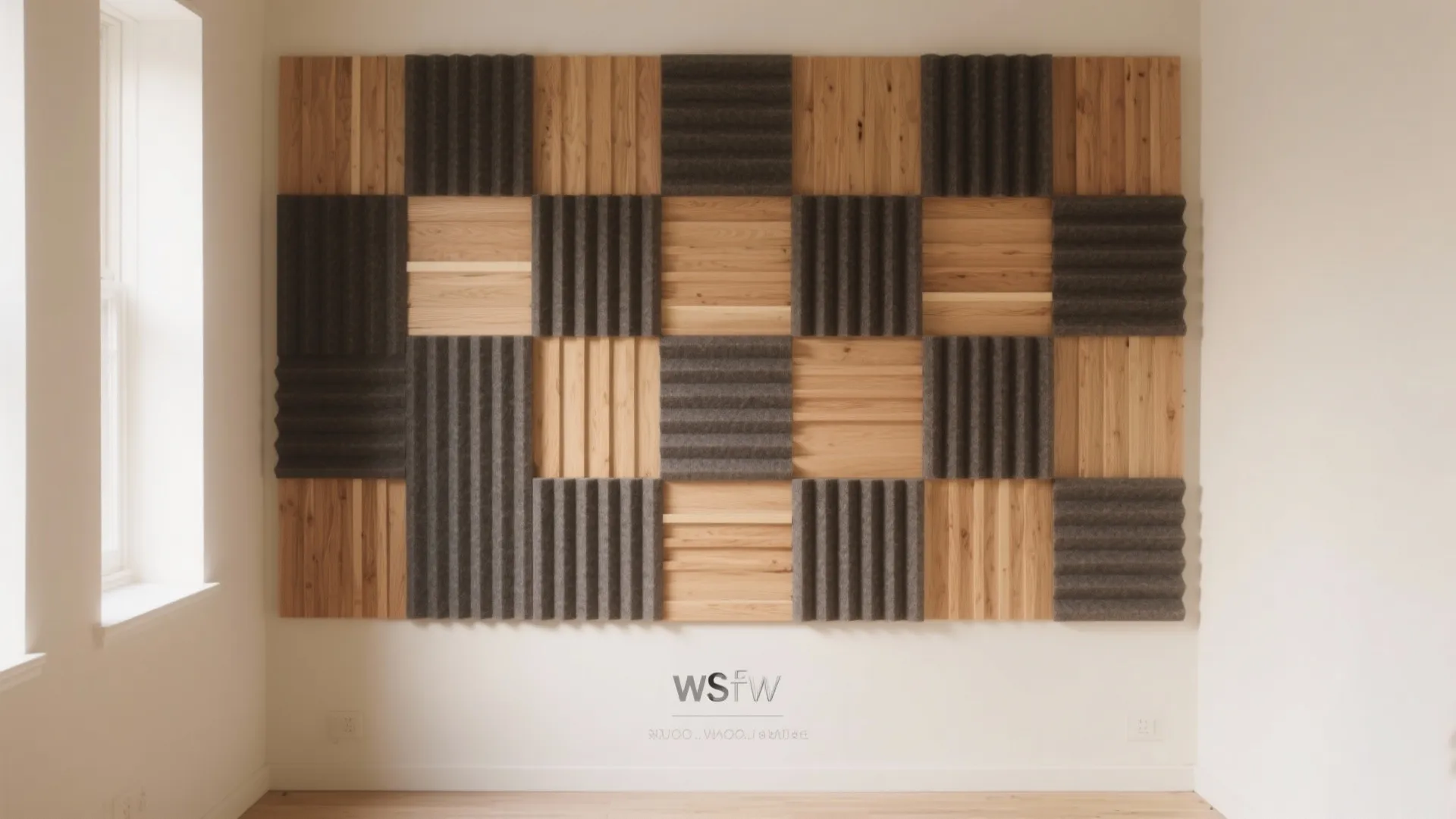 Acoustic Wall Art with Rhythm