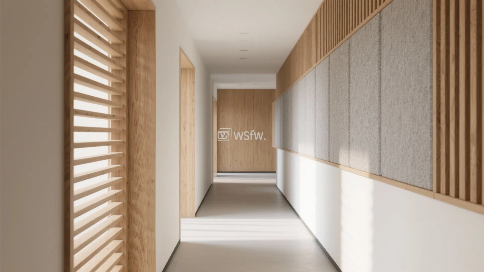 Warm Wood and Acoustic Layers for Comfort