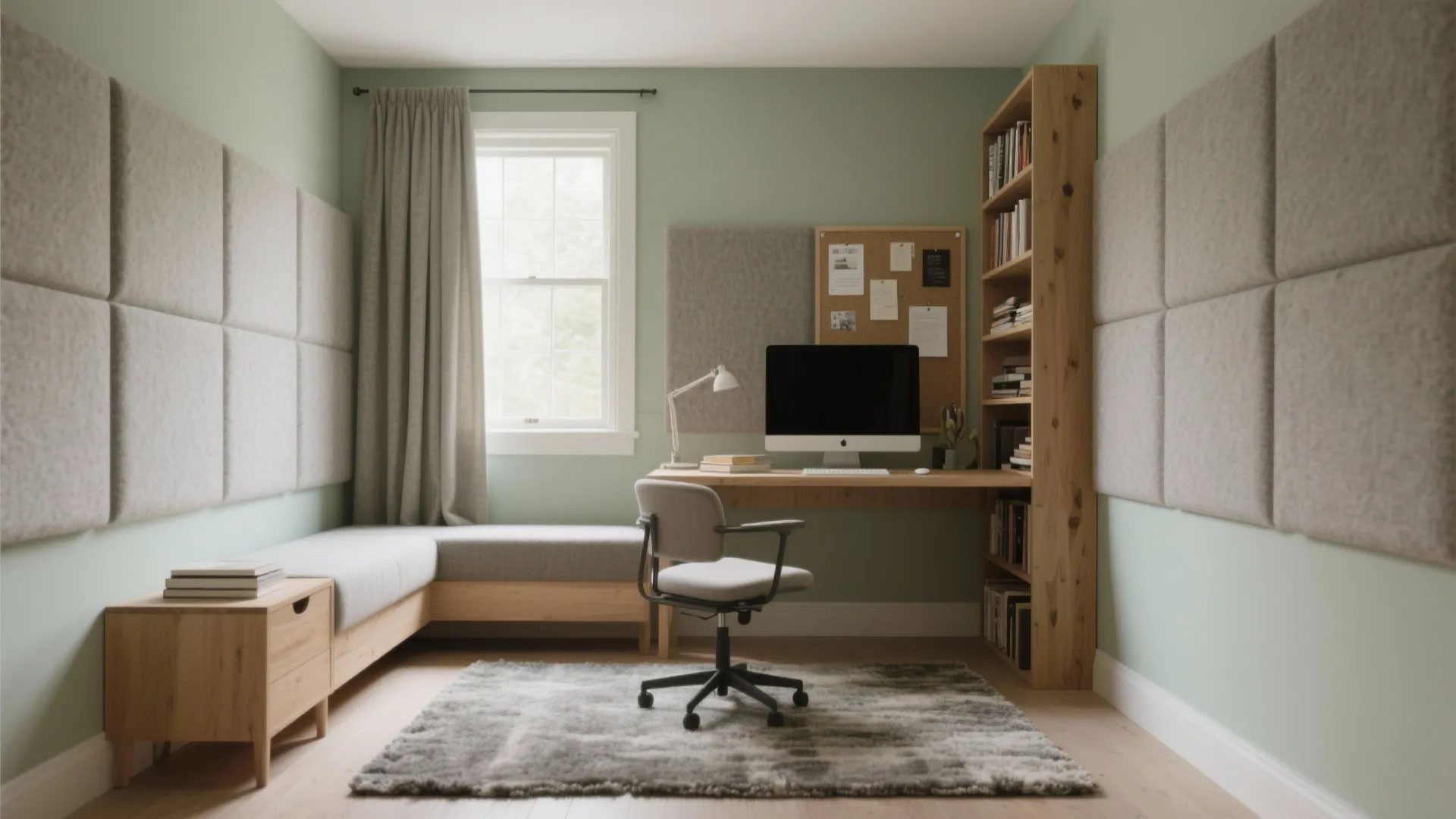 4) Acoustic comfort and micro-zones for deep work