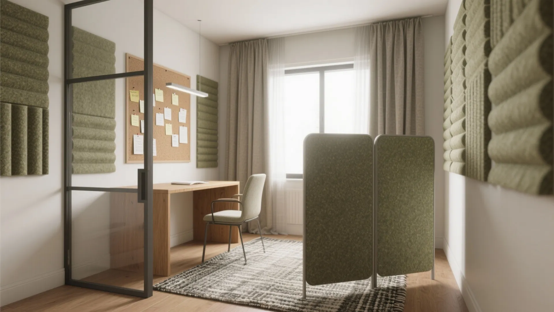 Quiet Zoning with Acoustic Layers