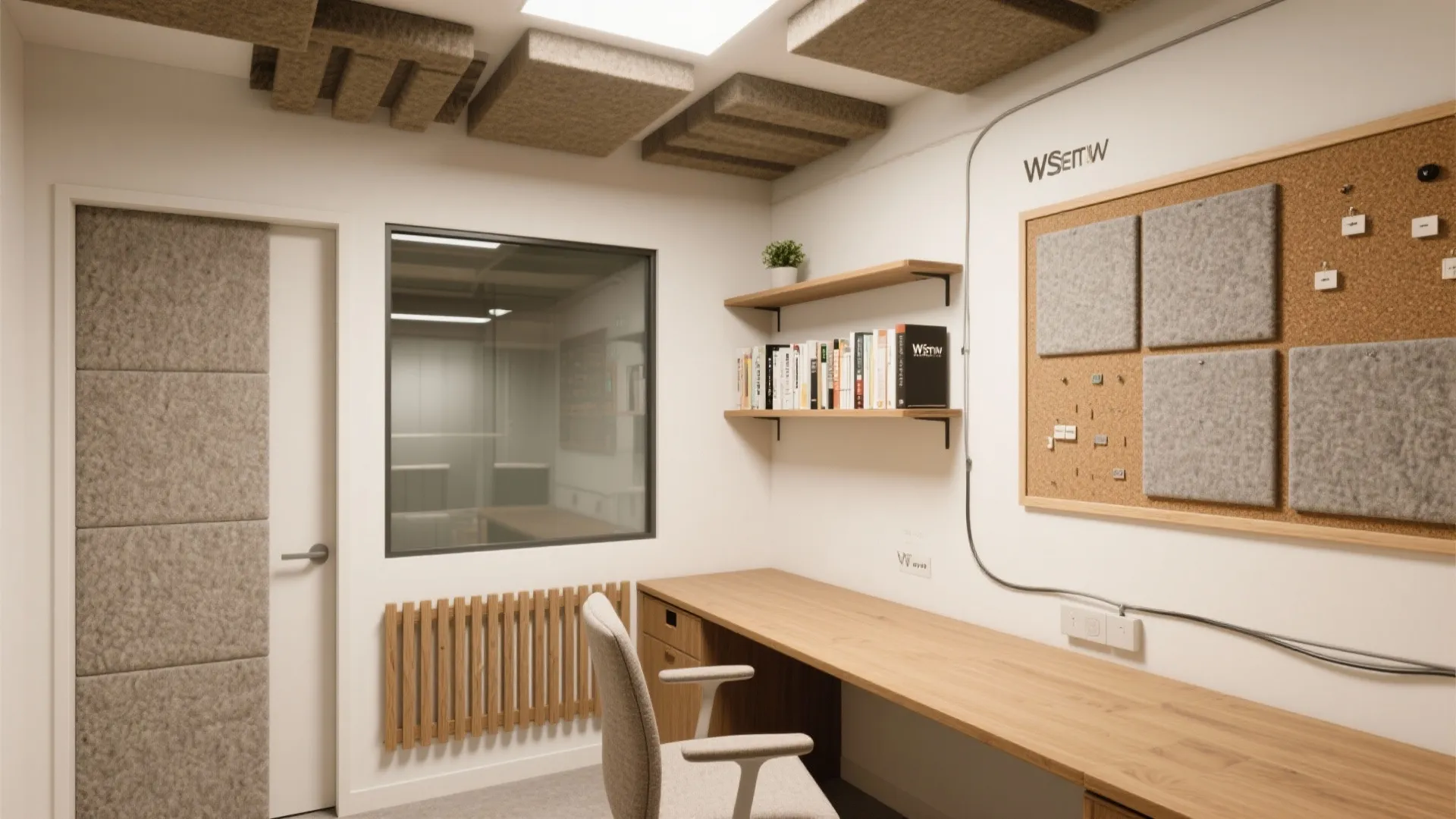 Acoustic-first zoning in compact rooms