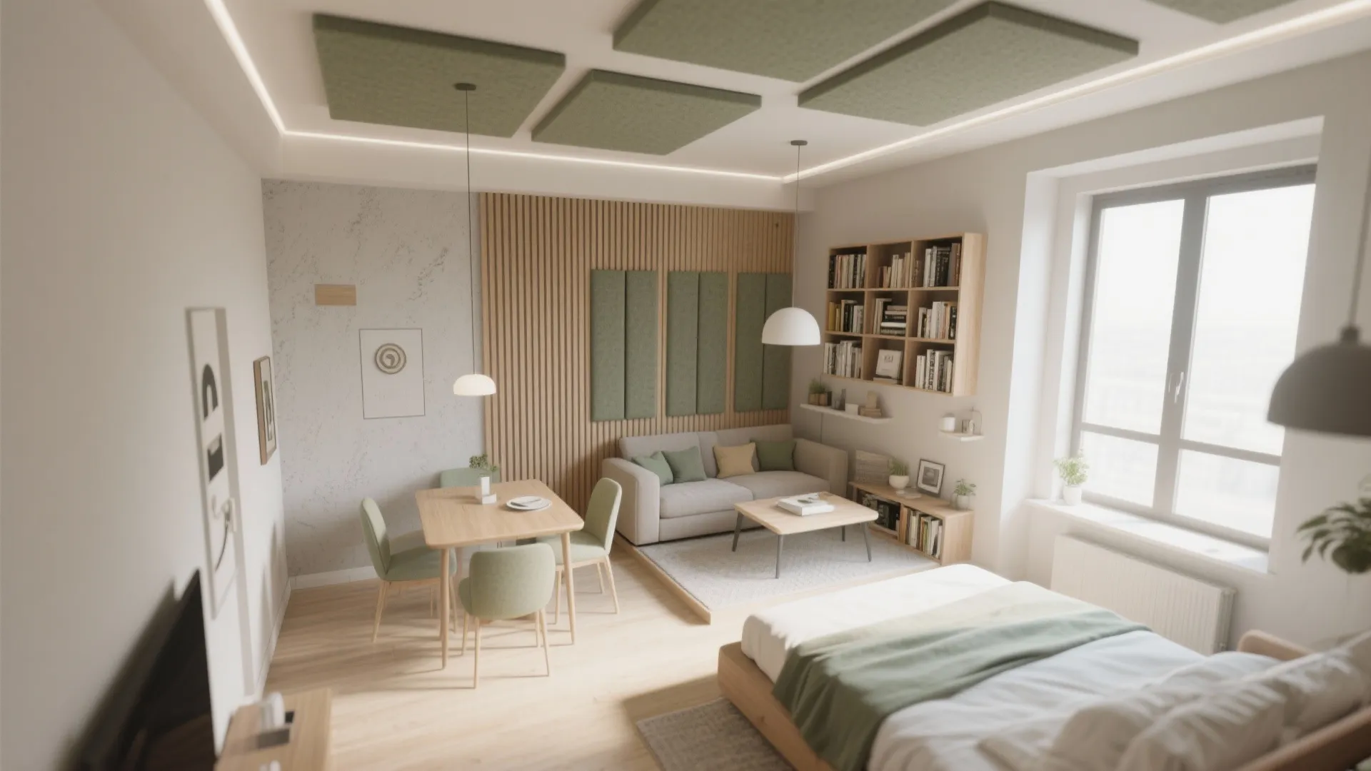 Echo in Your Small Apartment? Acoustic Wall Design Fixes