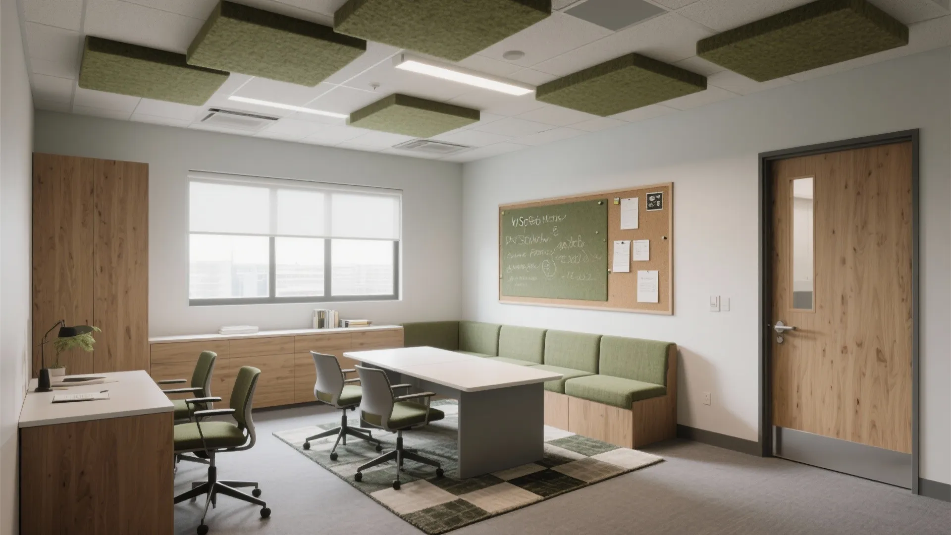 Layered Acoustics: Panels, Soft Surfaces, and Door Sweeps