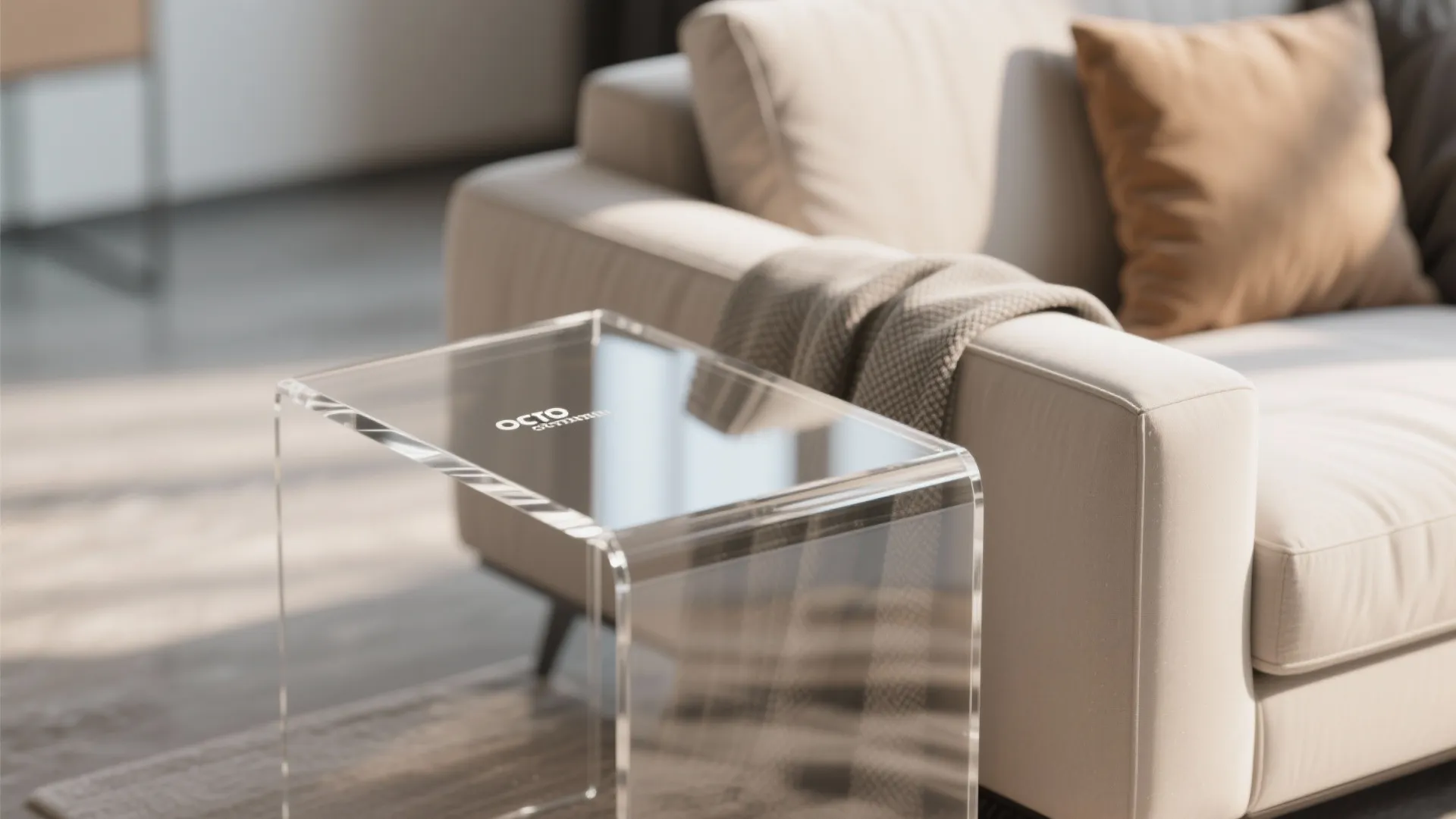 7. Glass and Acrylic Accents