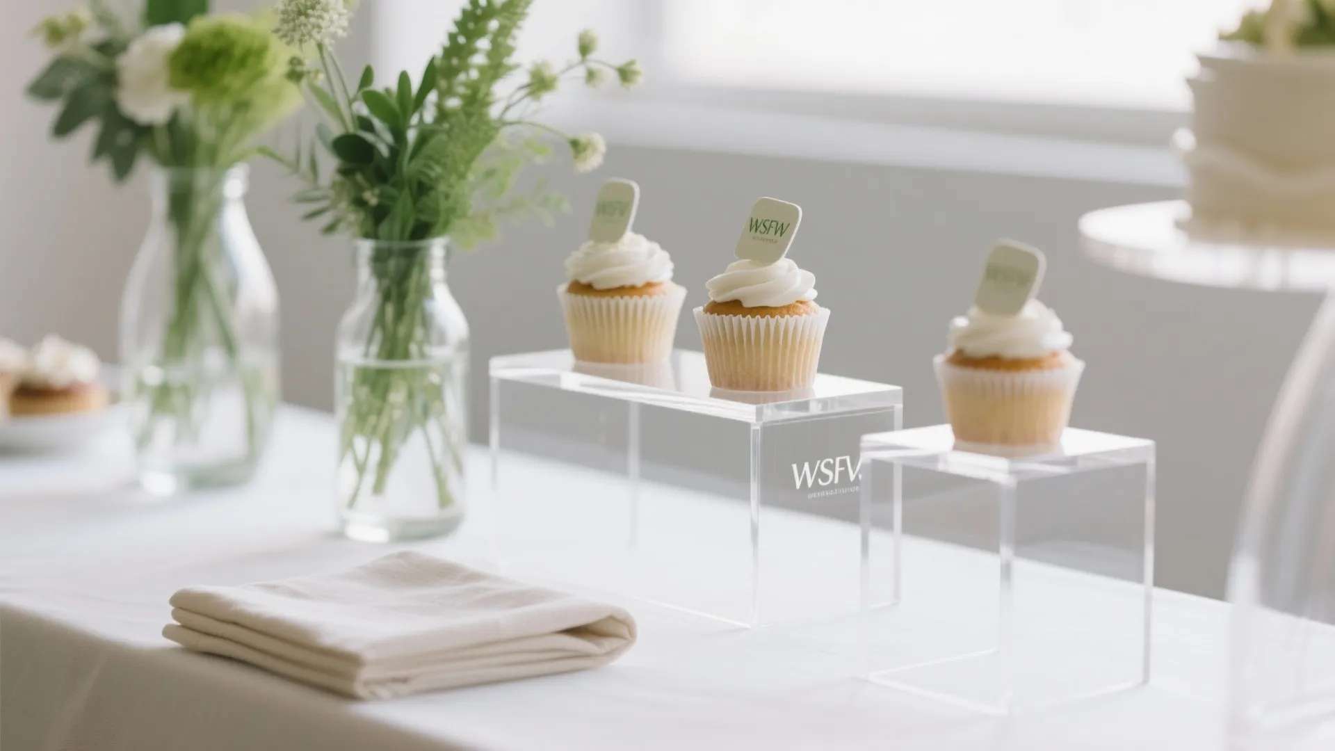 Airy Acrylic and Glass Accents