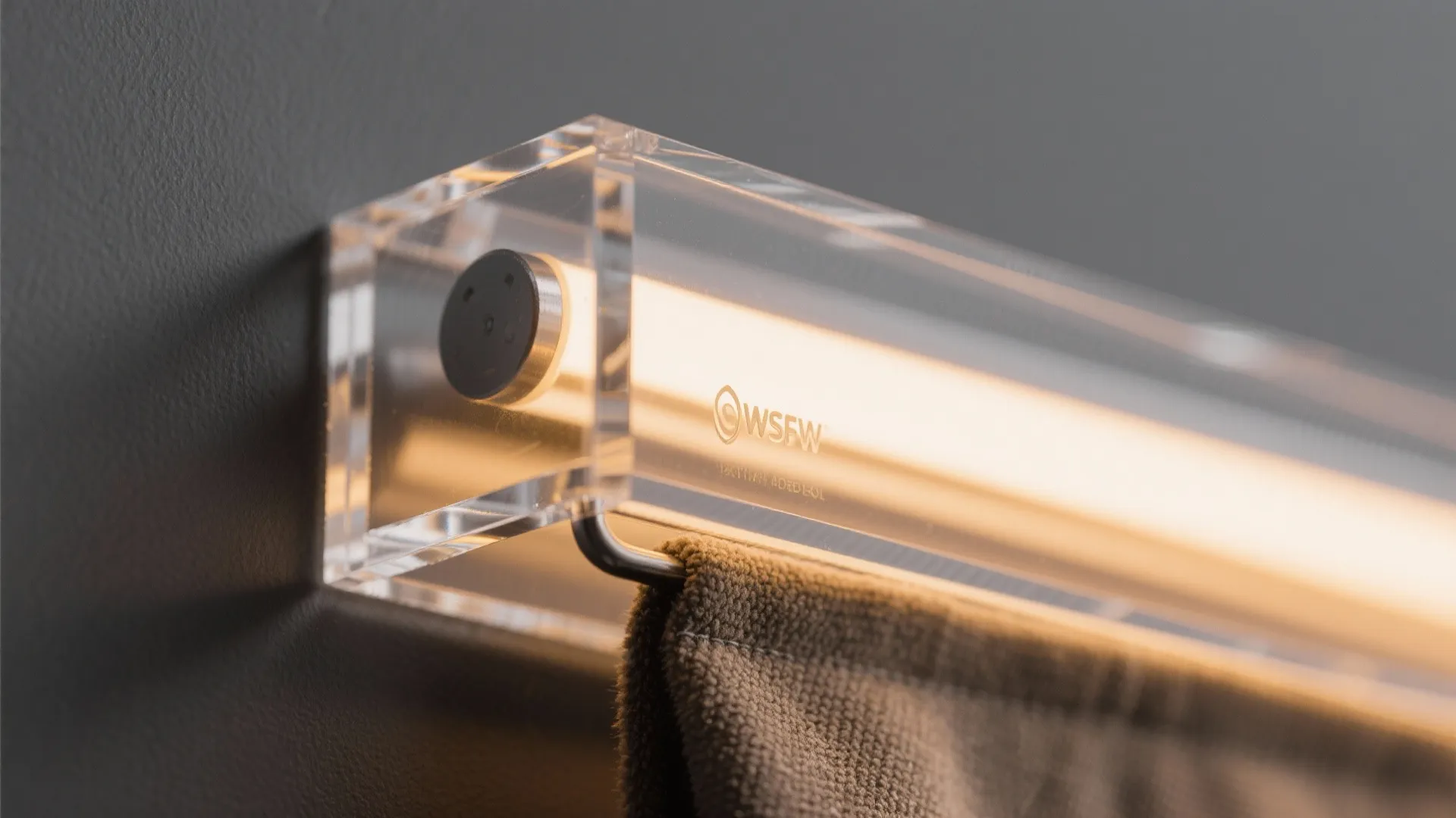 Modern Acrylic Swing with LED Glow