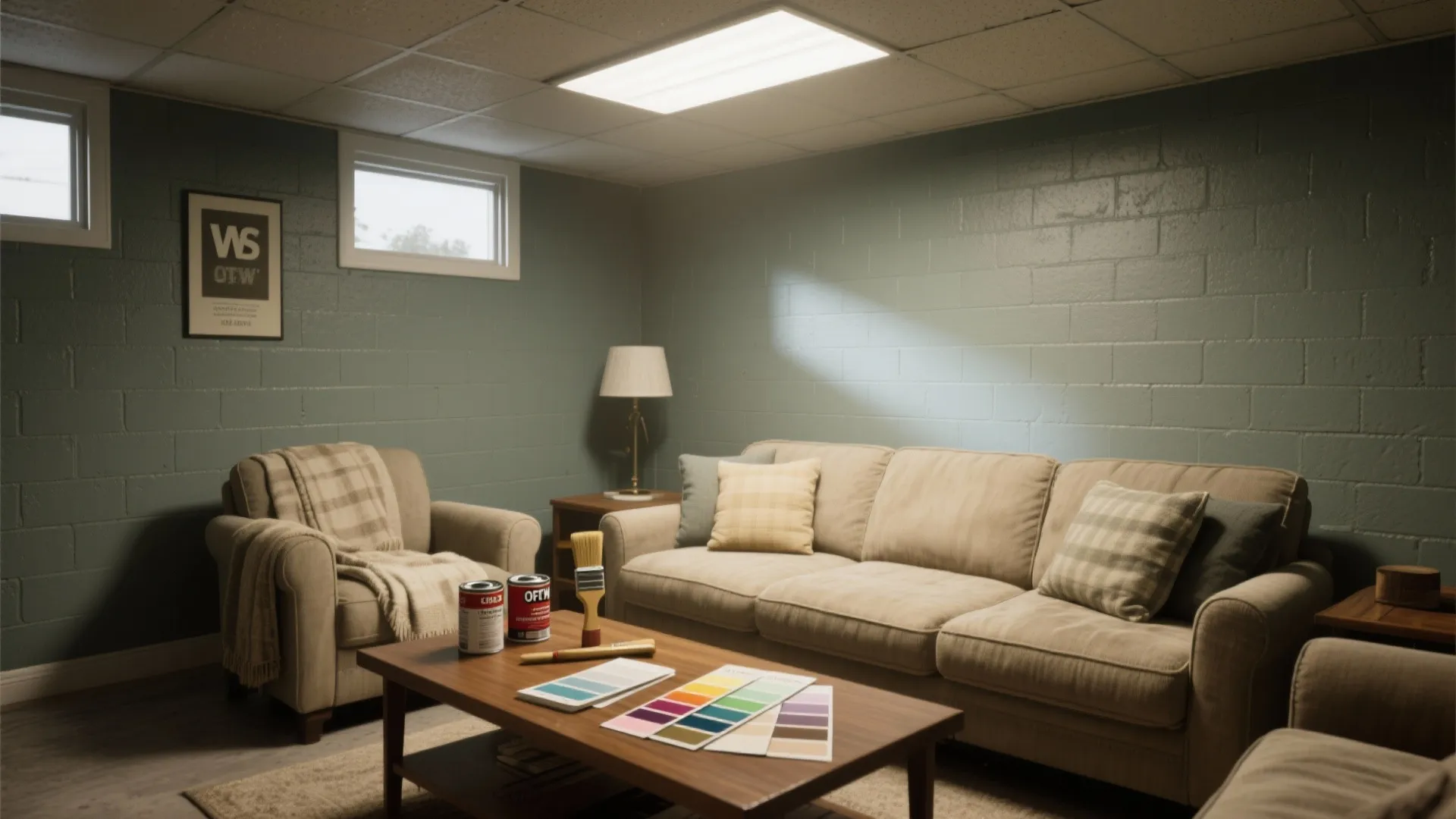 3. Acrylic Masonry Paint + Stain-Blocking Primer — Budget-friendly and versatile