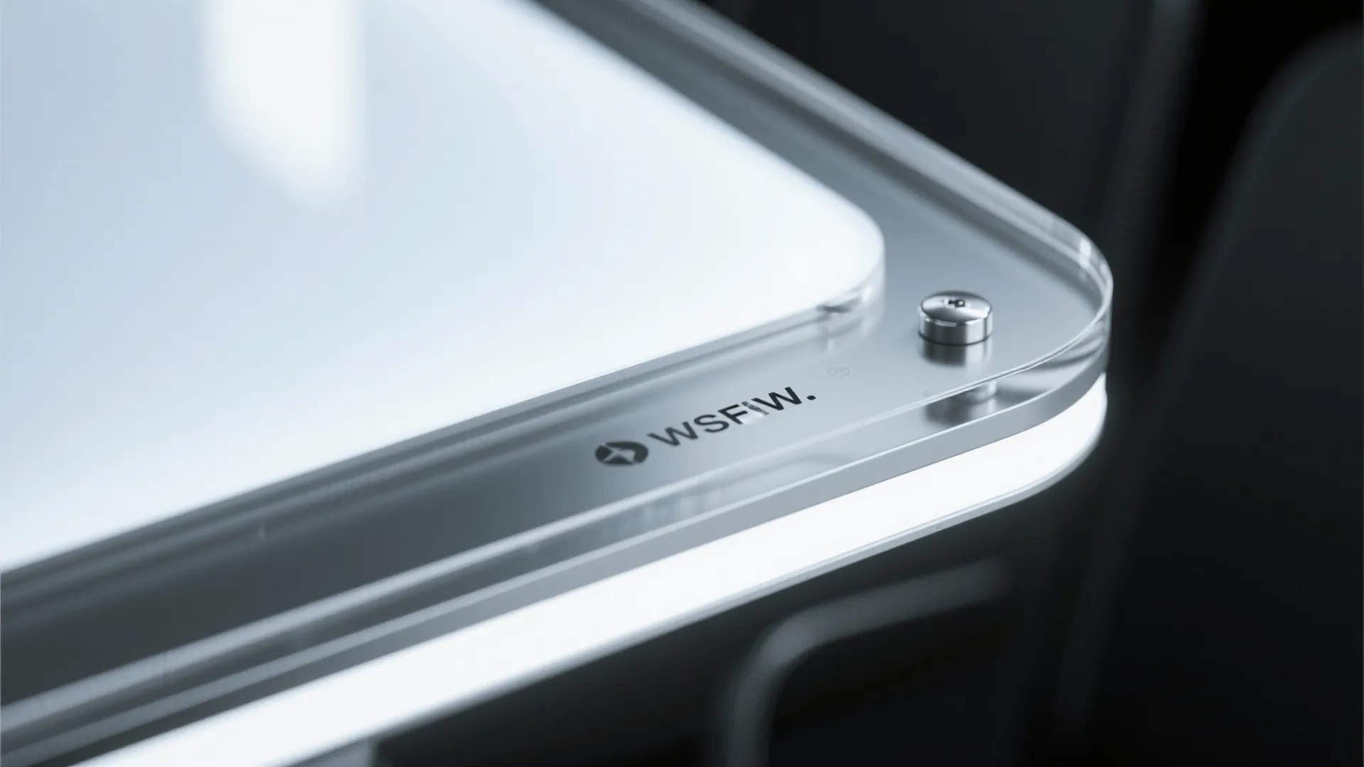 Layered Acrylic and Metal Insets for Glow and Durability