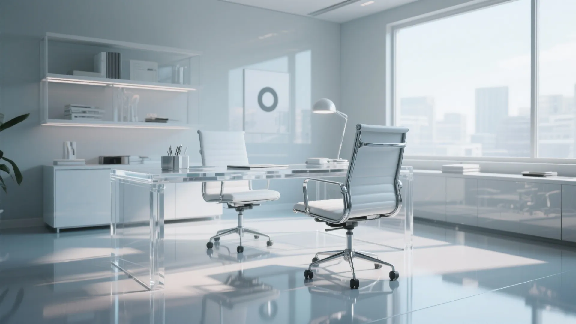 8. Clear Acrylic Furniture