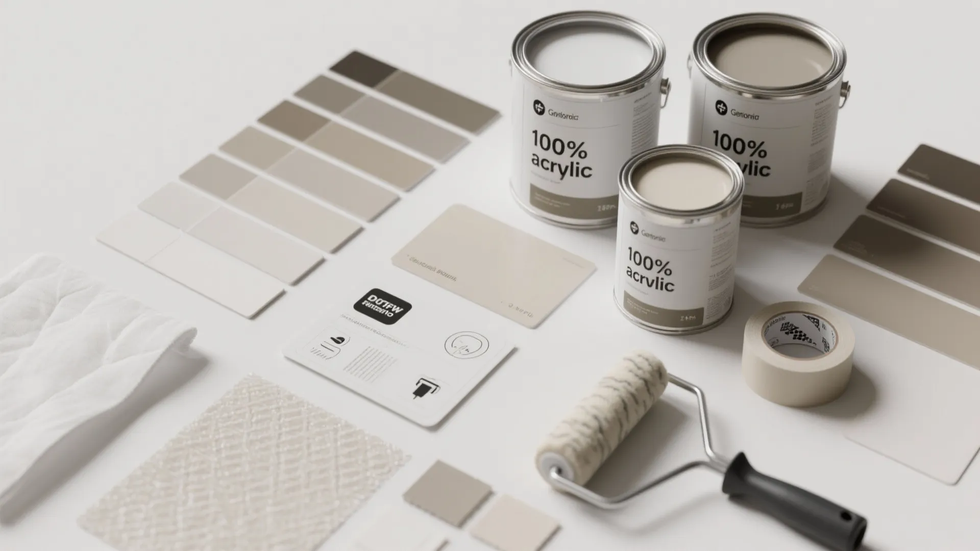 2. 100% Acrylic Bathroom Paint