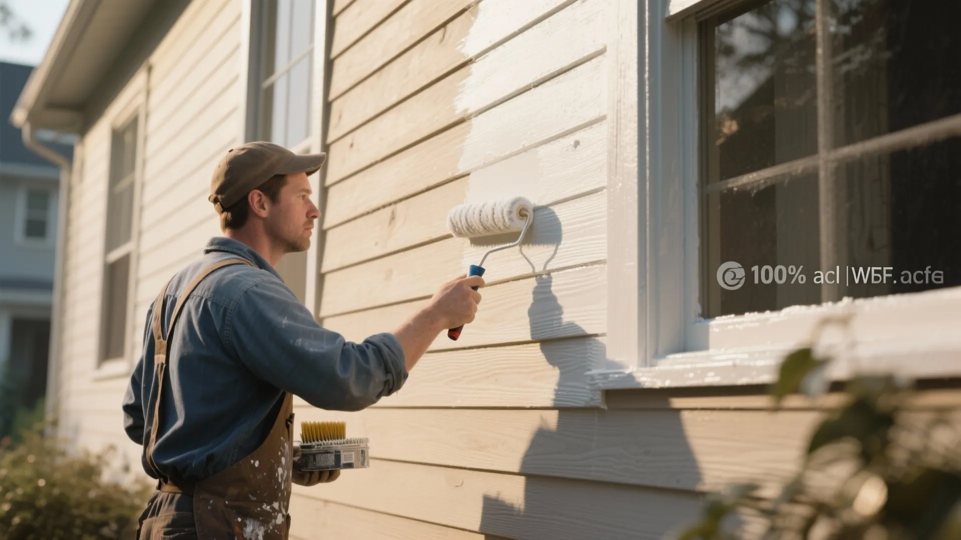 1. Pick 100% Acrylic Exterior Paint for Flexibility