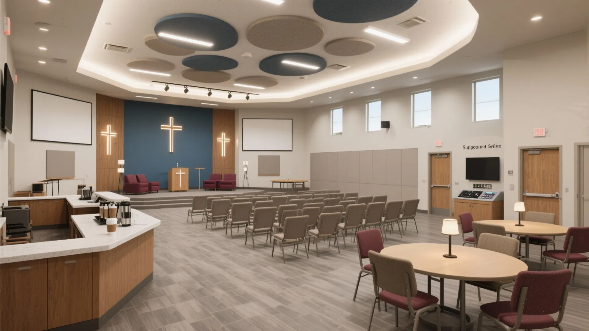Urwa Church Hall Design: Maximizing Multi-Purpose Spaces