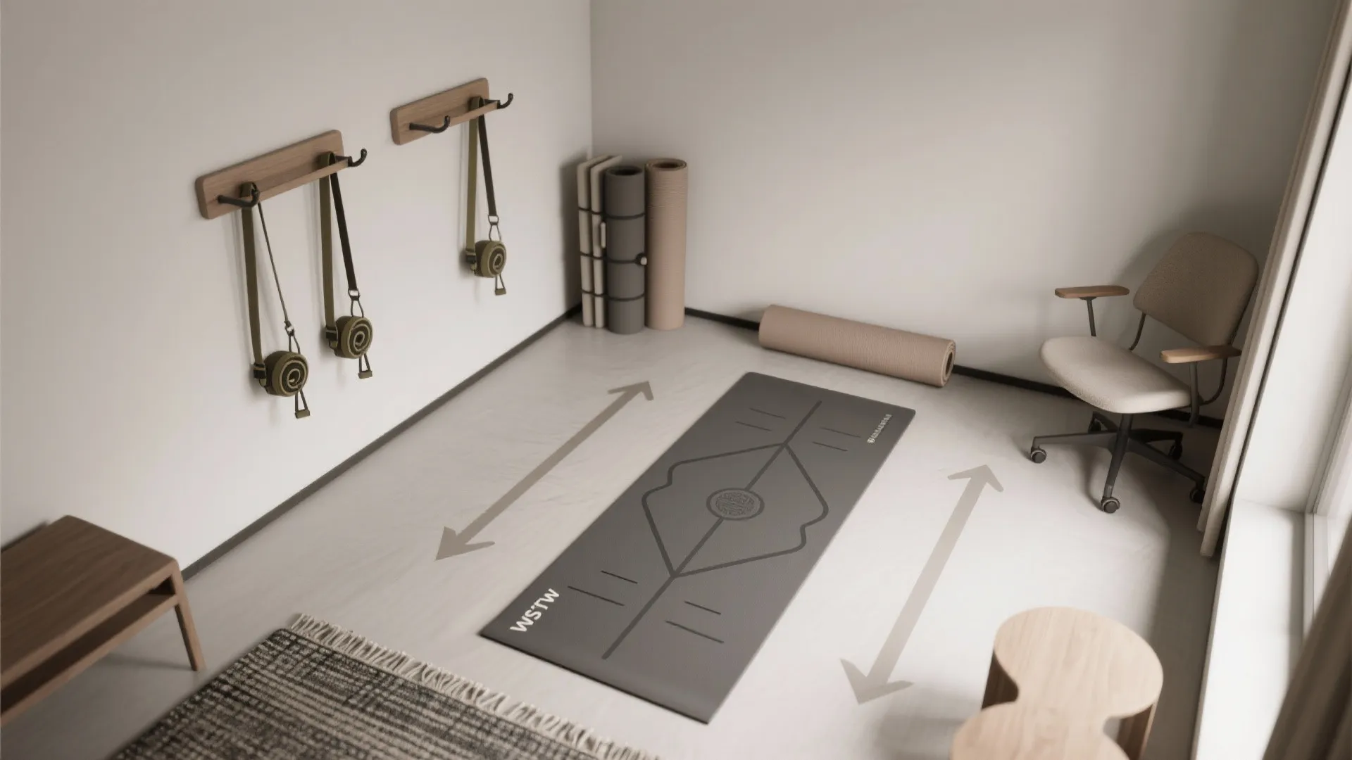 Adaptable Layouts for Multi-Use Rooms