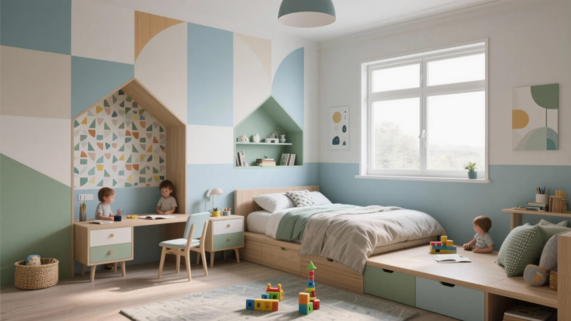 Kids Room Wallpaper Ideas: Transforming Spaces with Style: 1 Minute to Choose the Perfect Kids Room Wallpaper Hassle-Free