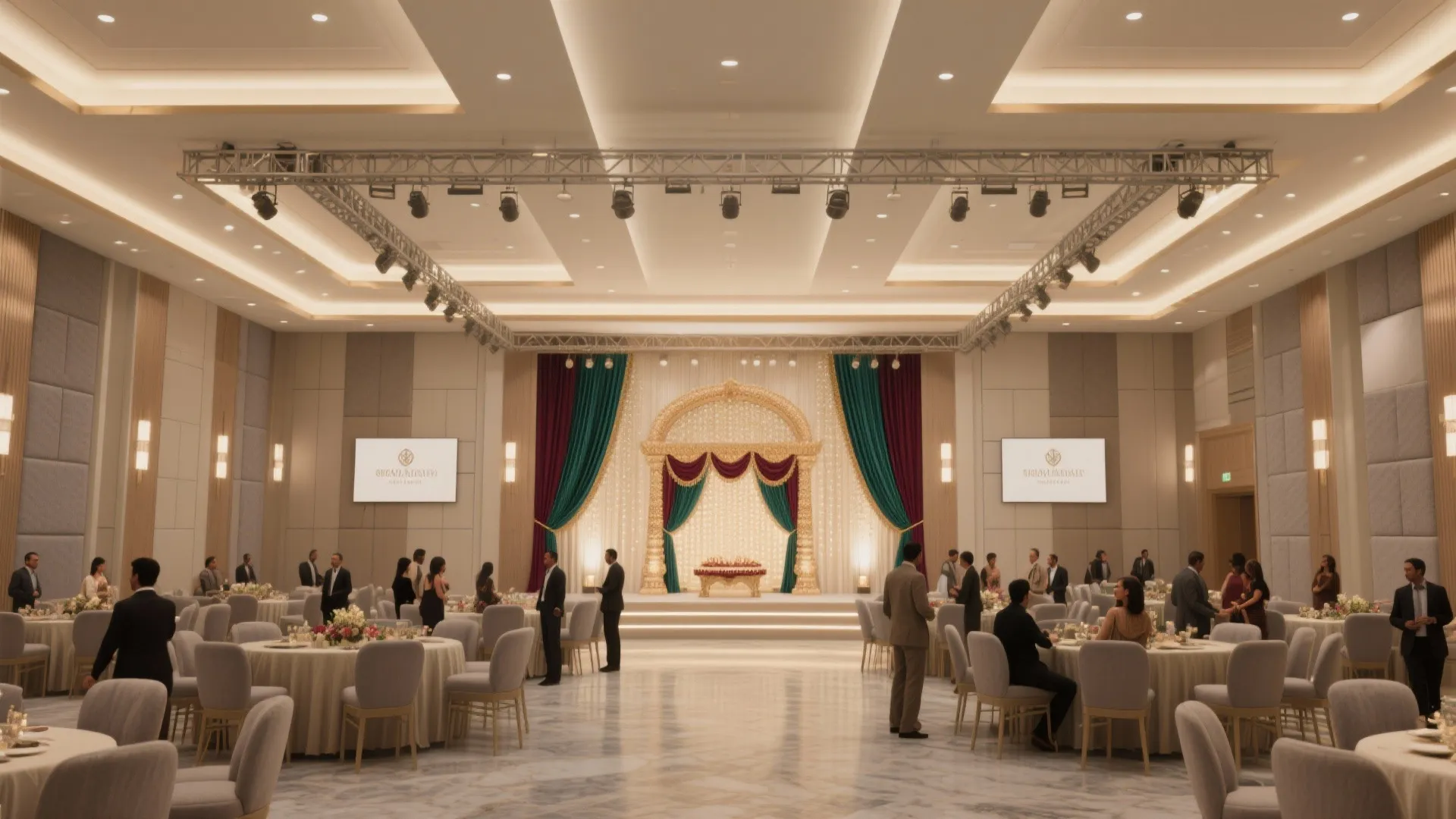 DVK Marriage Hall Design Ideas: Space, Elegance, and Functionality: 1 Minute to Stunning DVK Marriage Hall Transformations