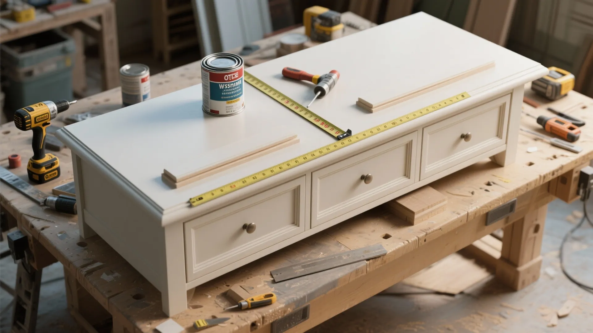 3. Add Built-in-Looking Details — elevate cheap pieces