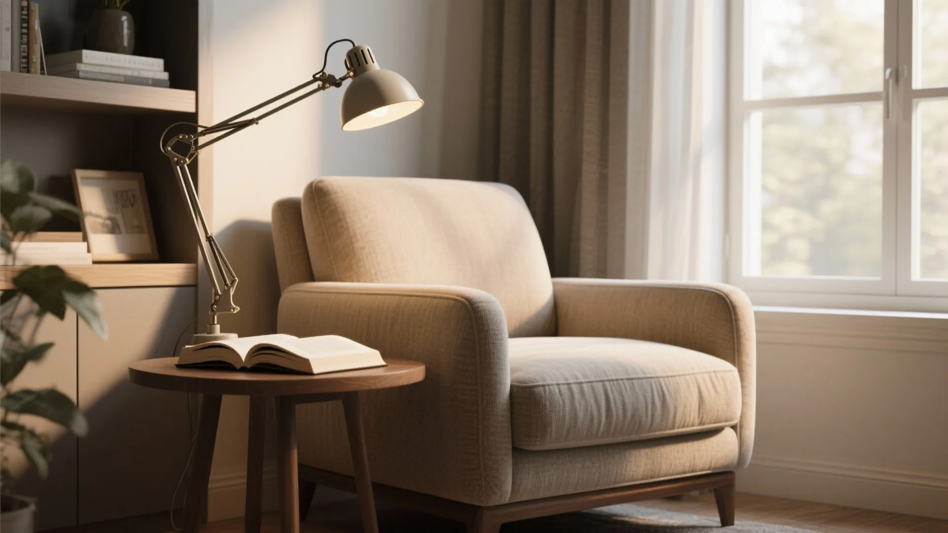 2. Adjustable Arm Lamps for Reading Nooks