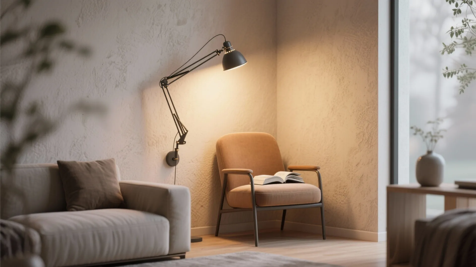 3. Adjustable Arm Wall Lamps