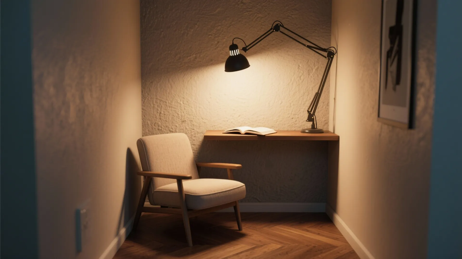 2. Adjustable Arm Wall Lamps