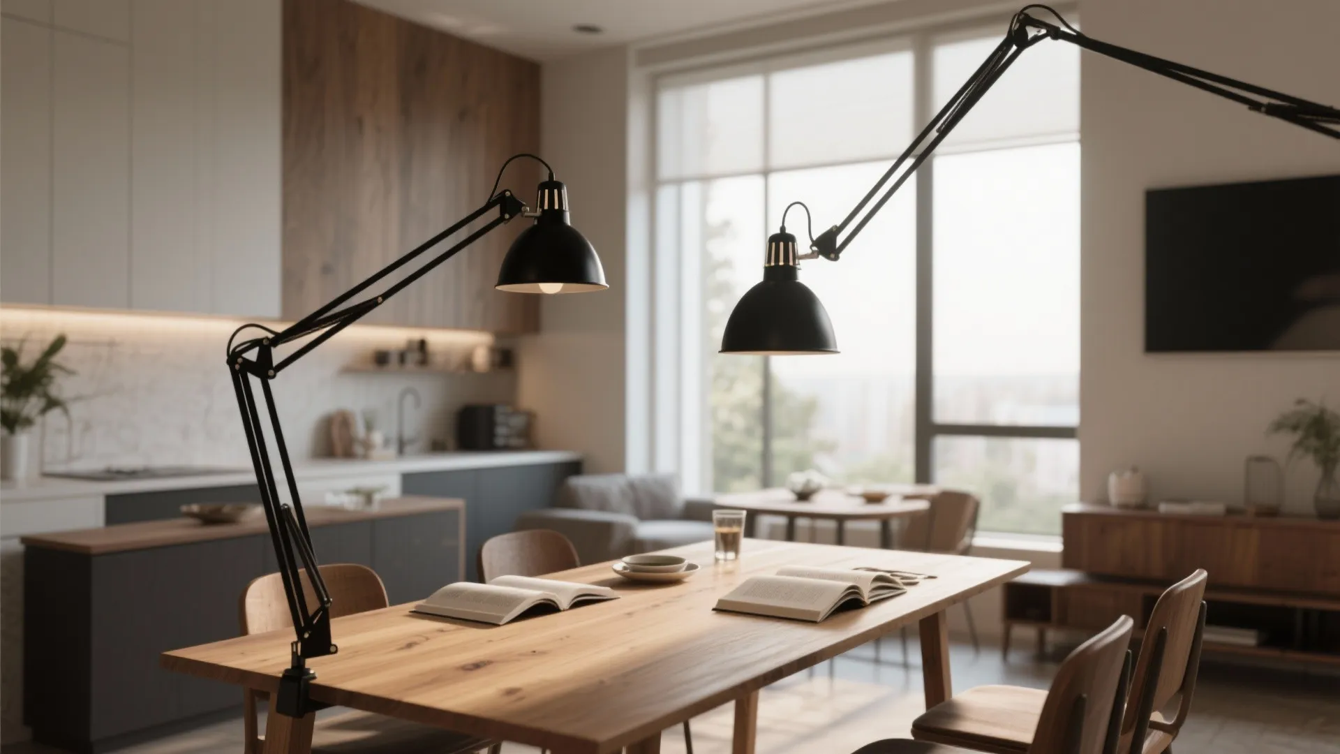 8. Adjustable Arm Fixtures