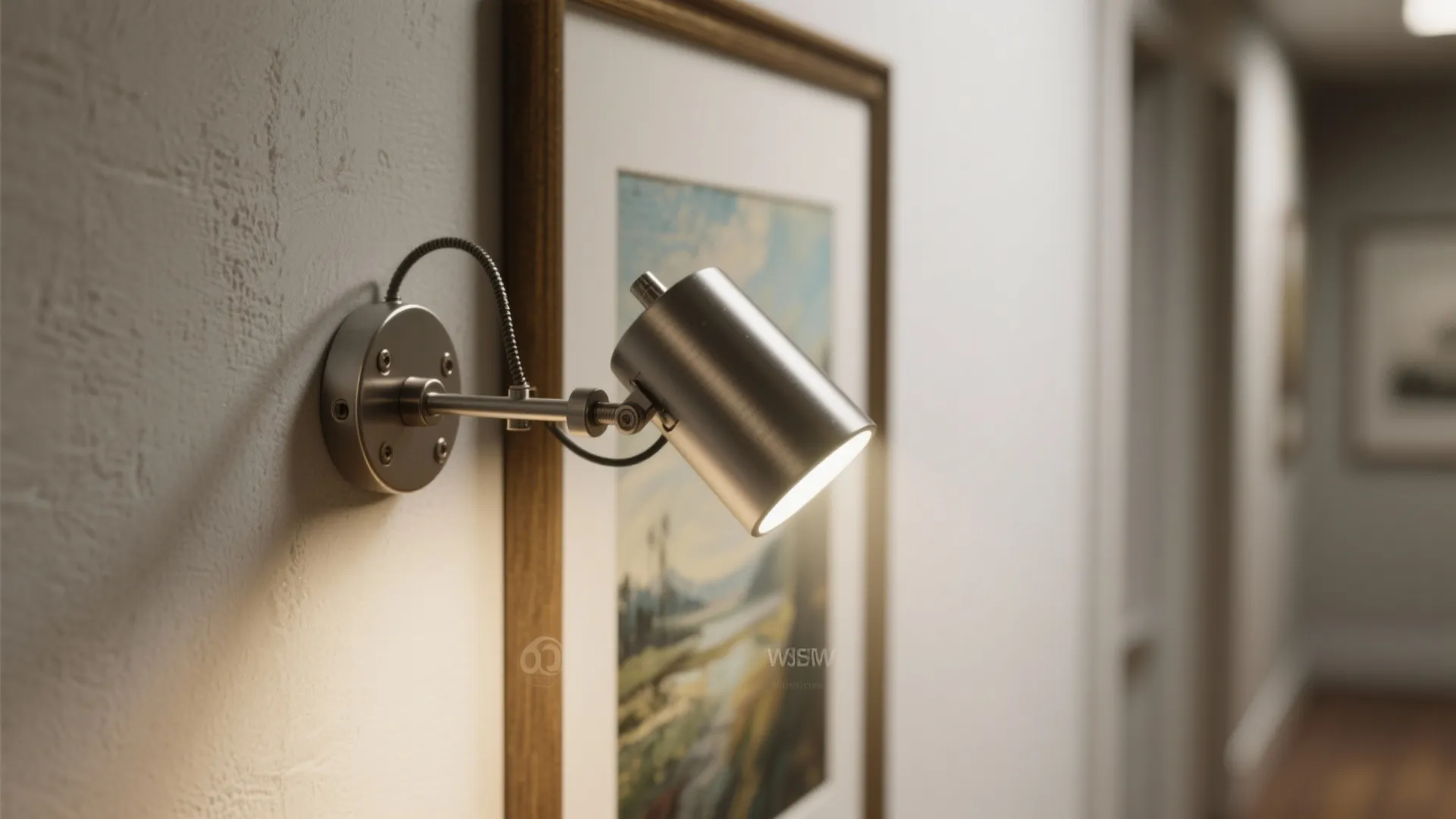 1. Adjustable Arm Picture Lights