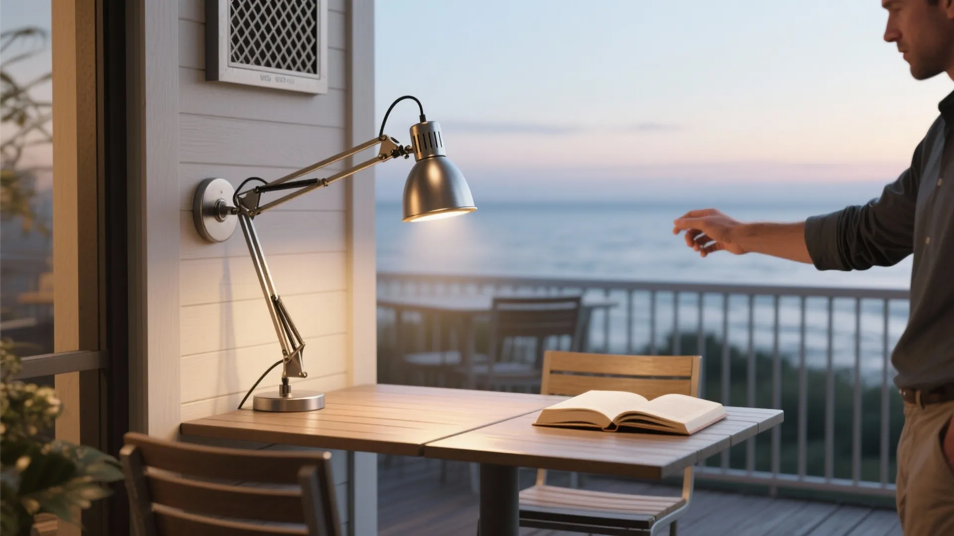 4. Adjustable Arm Wall Lamps for Flexible Task Lighting