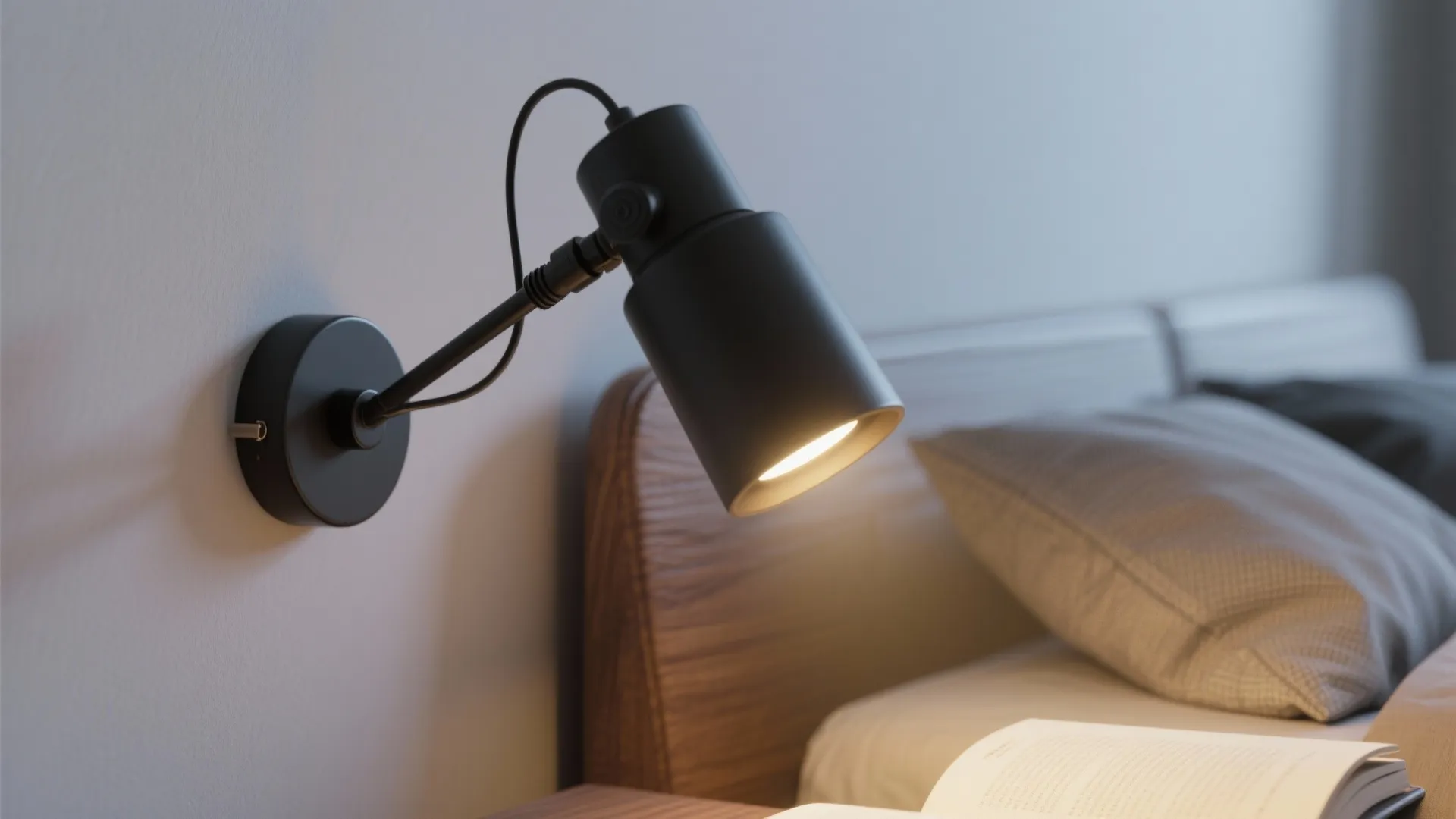 1. Adjustable Arm Wall Spotlights for Reading Nooks