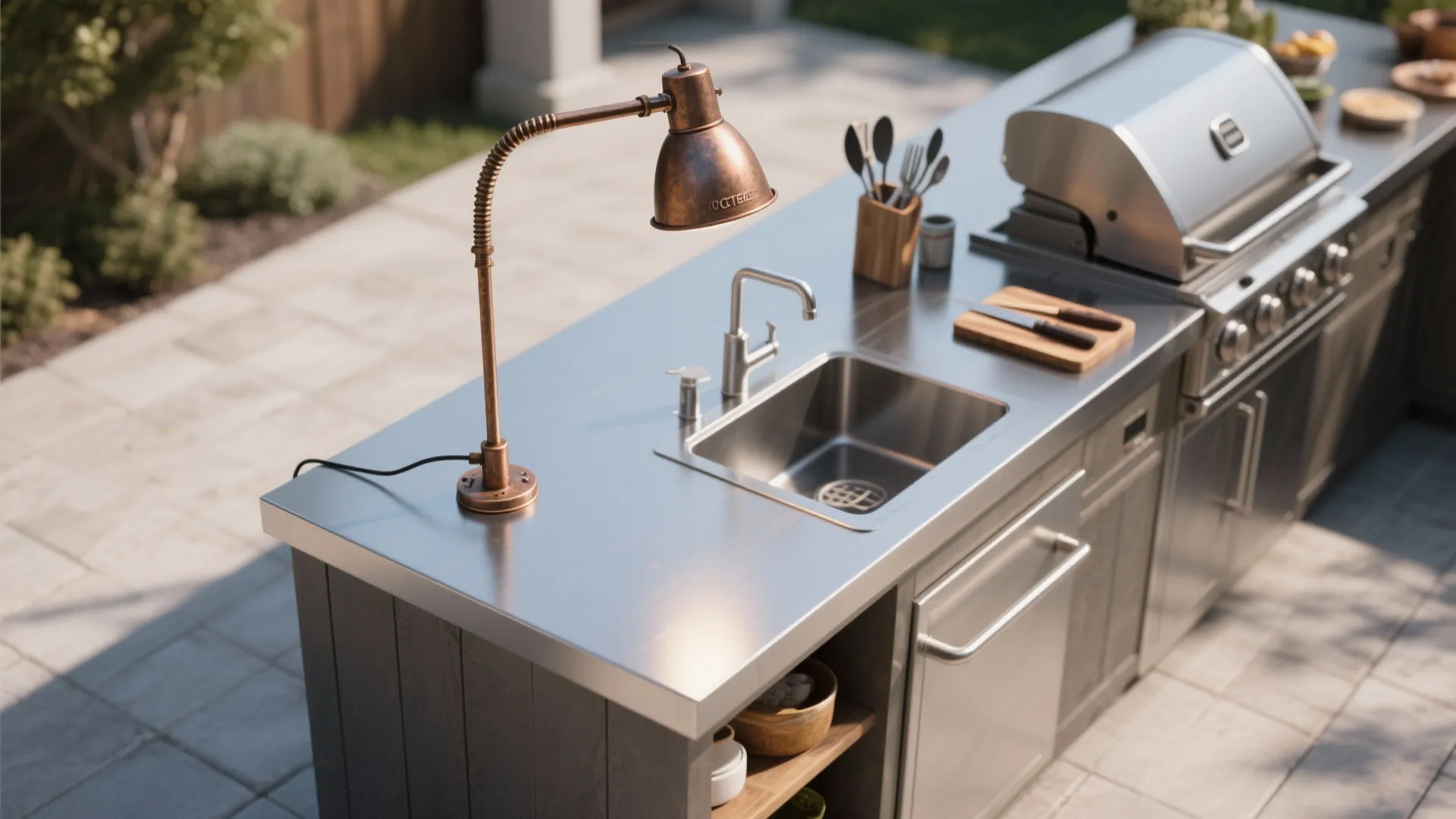 3. Adjustable Arm Light for Task Areas