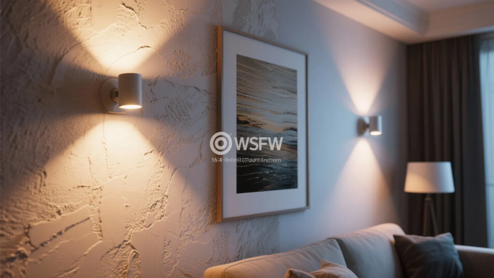 2. Adjustable beam wall washers for artwork